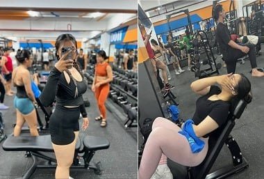 Em gymer và anh chịch nhau hứng khỏe