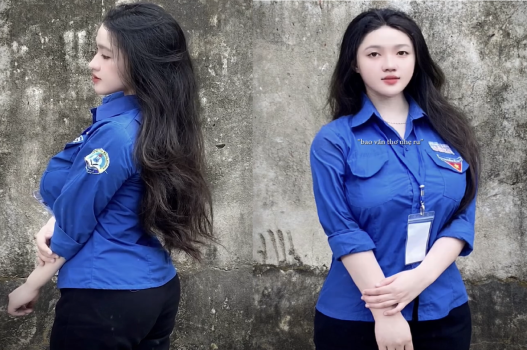 Cô sinh viên tình nguyện quyến rũ với thân hình nóng bỏng