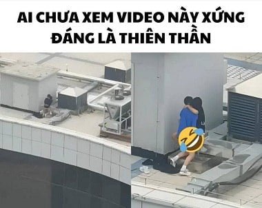Quay lén cặp đôi đang say đắm trong cảnh 